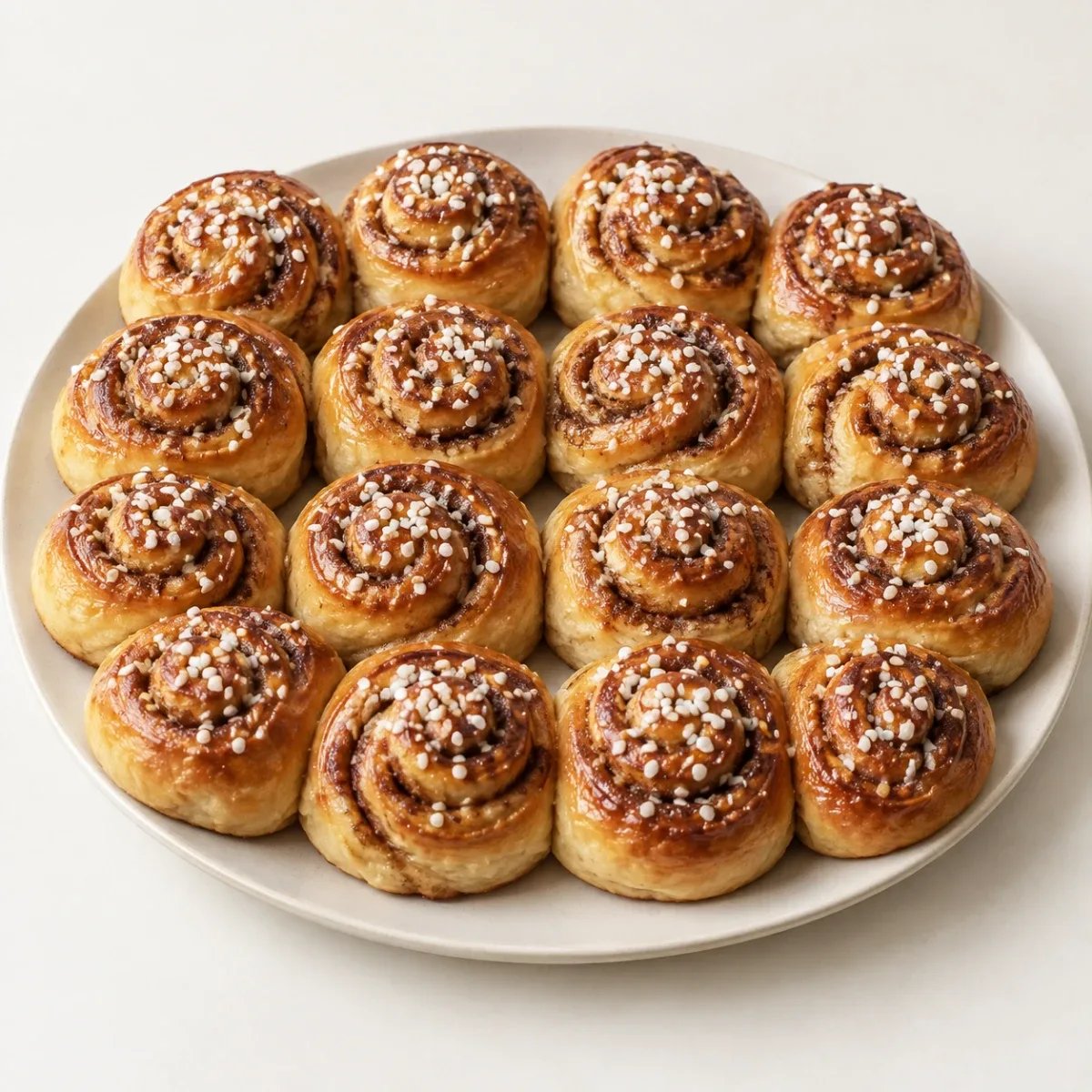Swedish Cinnamon Rolls (Kanelbullar)