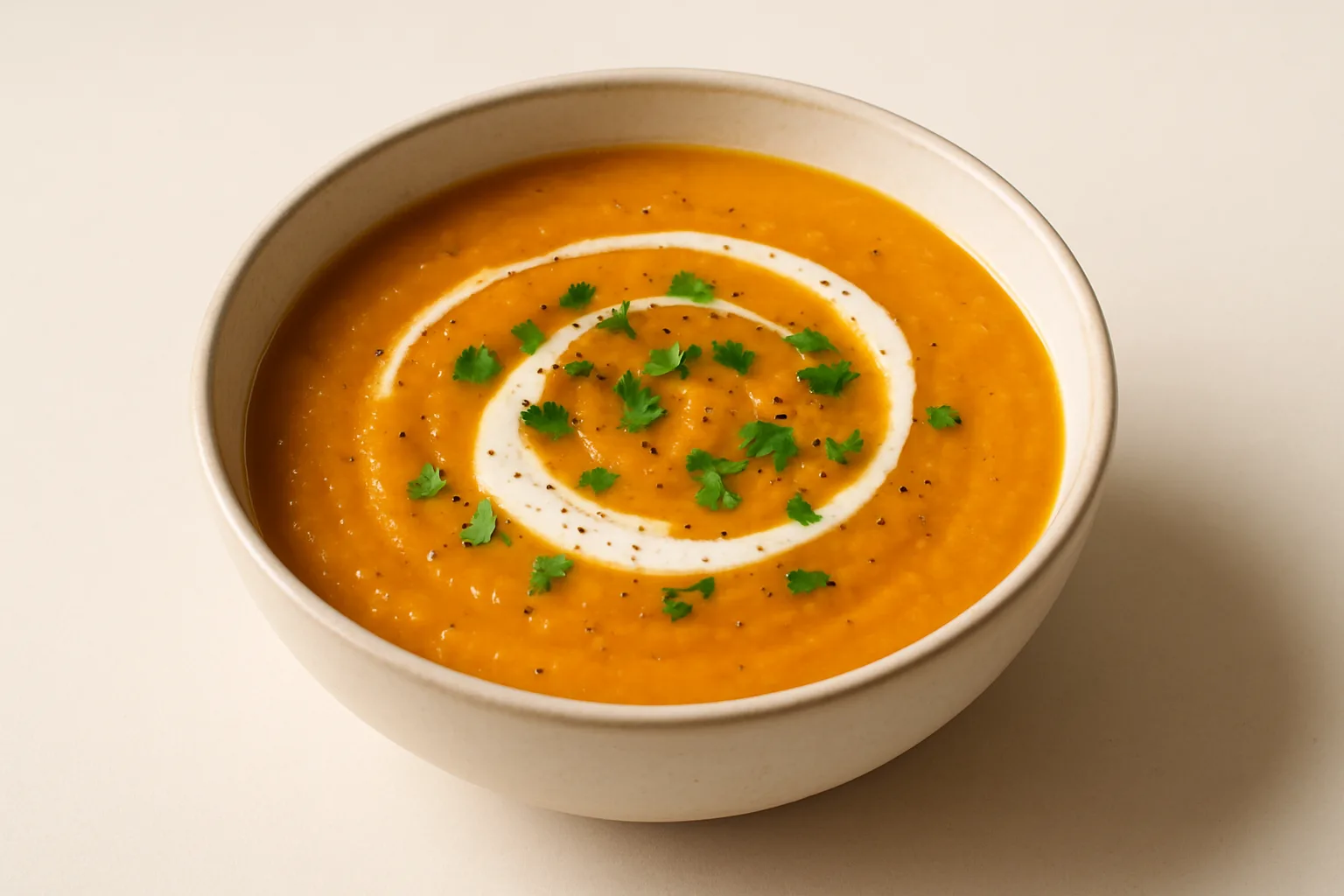 Carrot and Coriander Soup