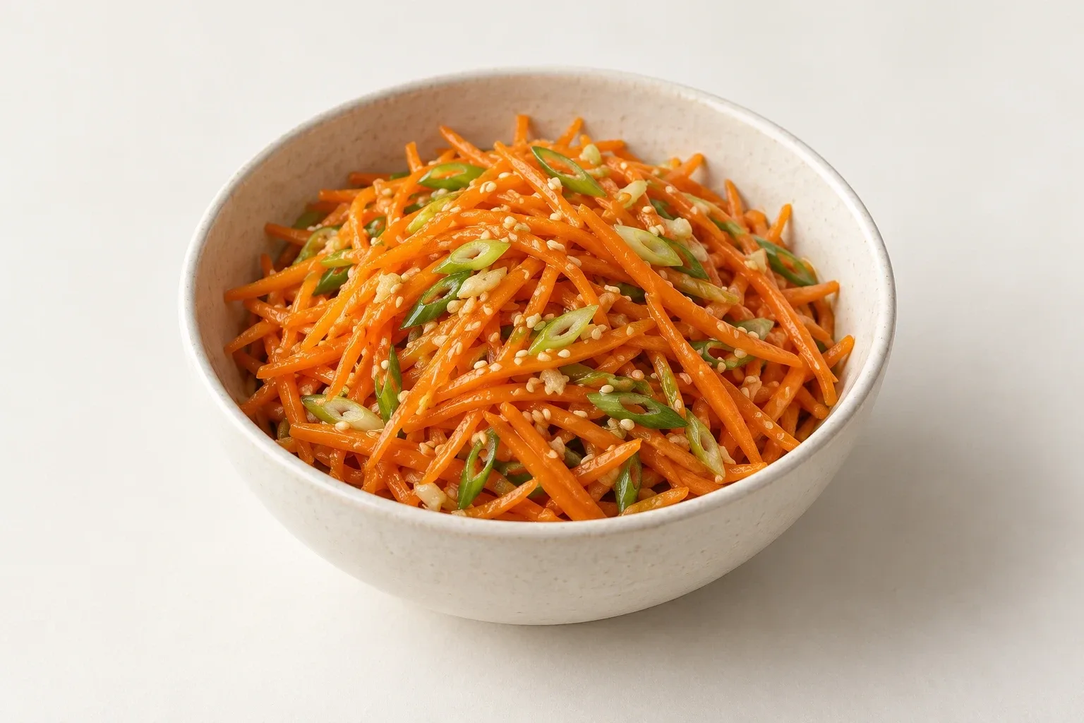 Carrot Namul (Julienned Sautéed Carrots)