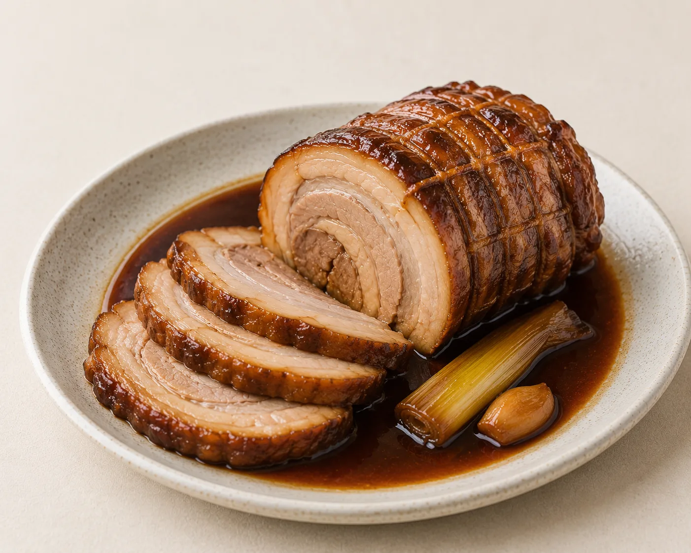 Chashu Braise (From Prepared Marinade and Rolled Belly)