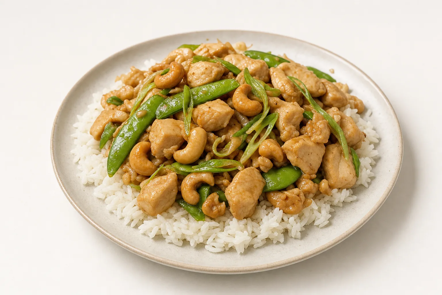 Chicken Stir-fry with Cashews