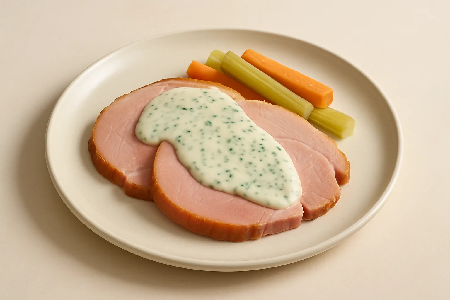 Gammon with Parsley Sauce