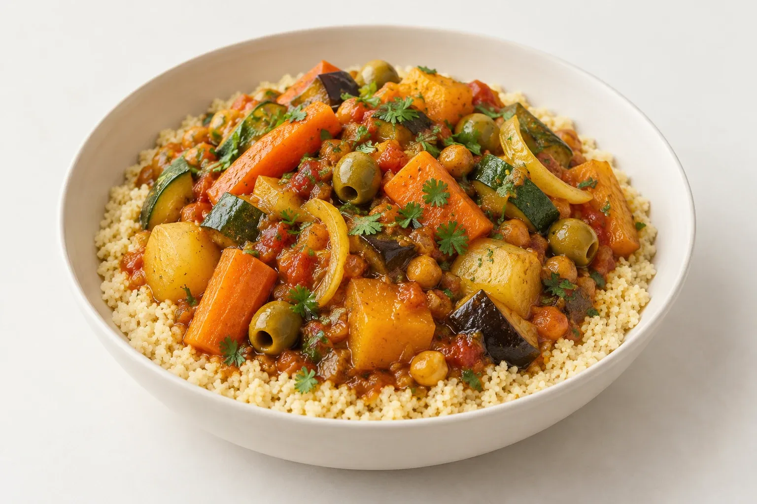 Vegetable Tagine with Couscous